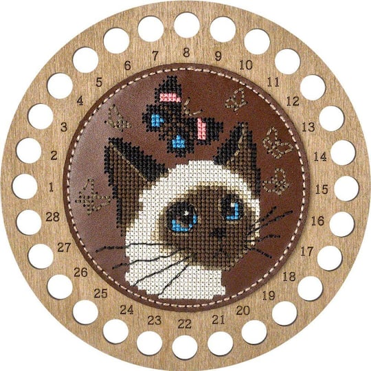 Wonderland Crafts Cat Thread Organizer Making Kit